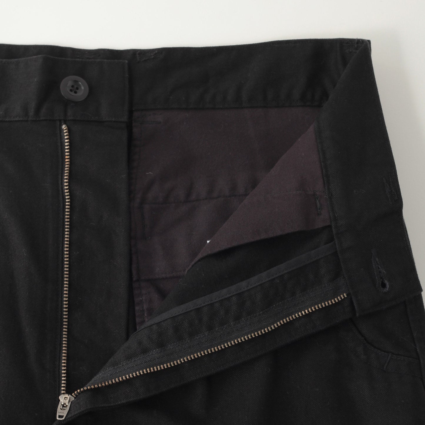 JAPANESE COTTON LINEN DRILL TROUSERS