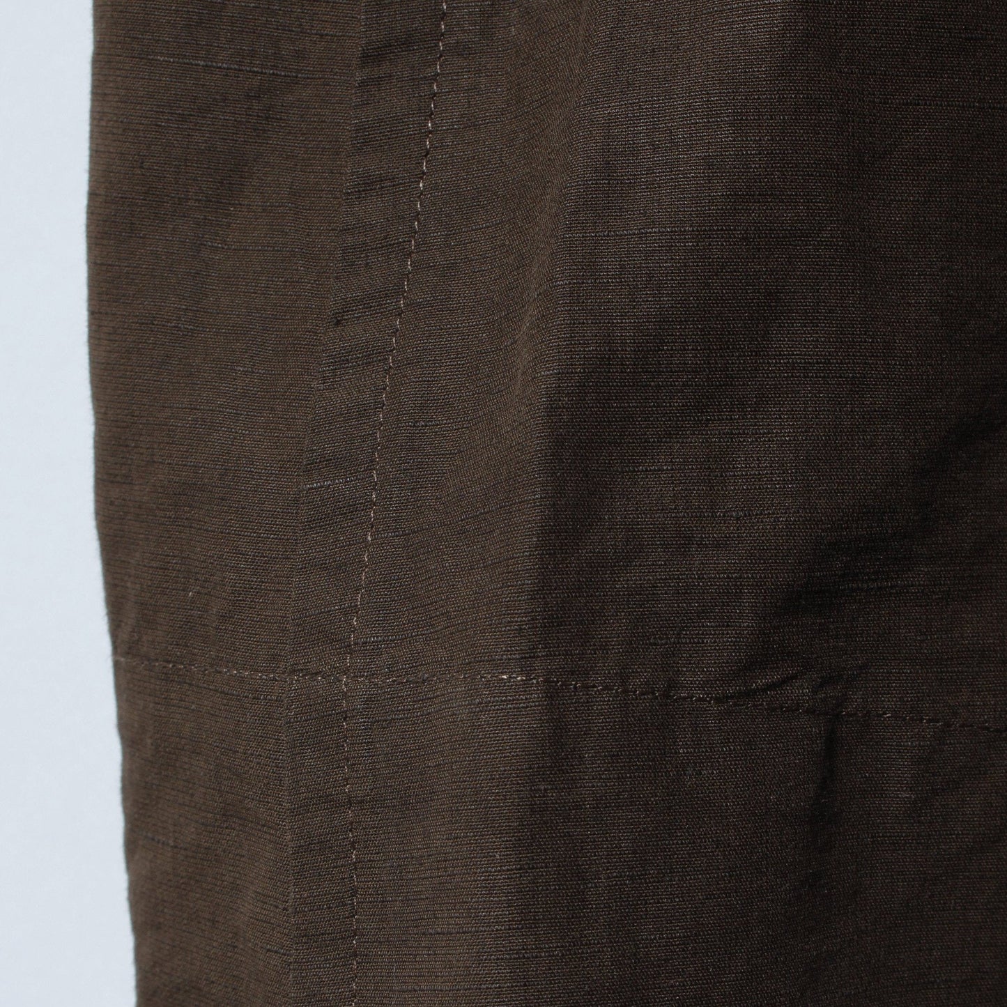 FINE PLAINWEAVE COTTON LINEN DRESS