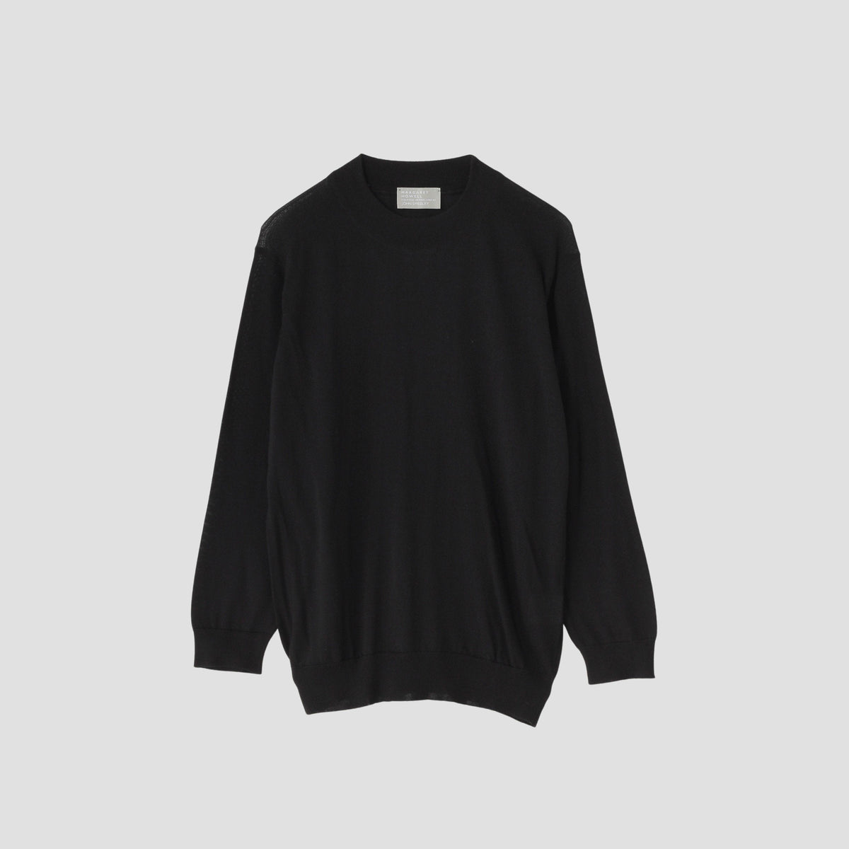 CLOSE NECK T SHIRT KNIT