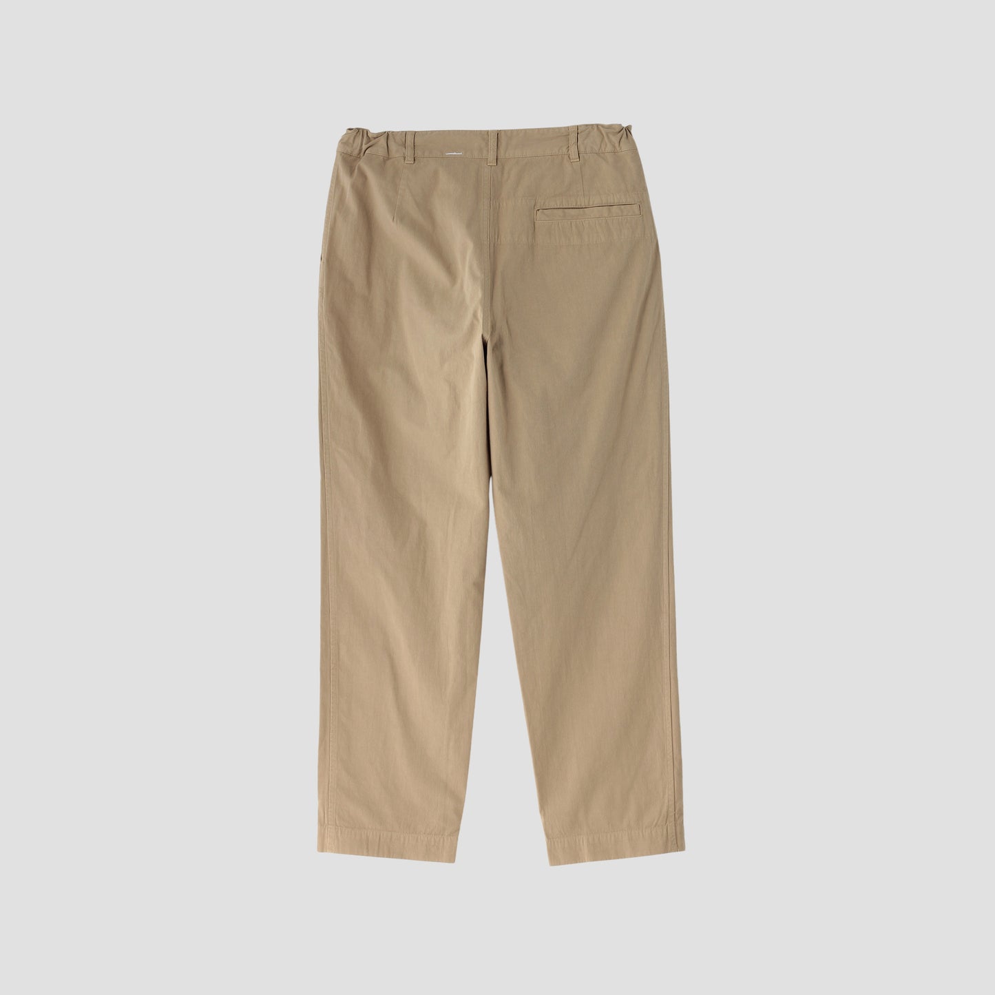 GARMENT DYE VINTAGE POPLIN TROUSERS