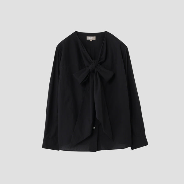 PIECE DYED WASHED COTTON SHIRT