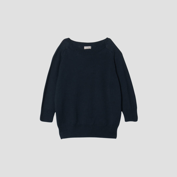 WOOL COTTON JUMPER KNIT