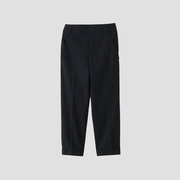 YARN DYE WOOL COTTON TROUSERS
