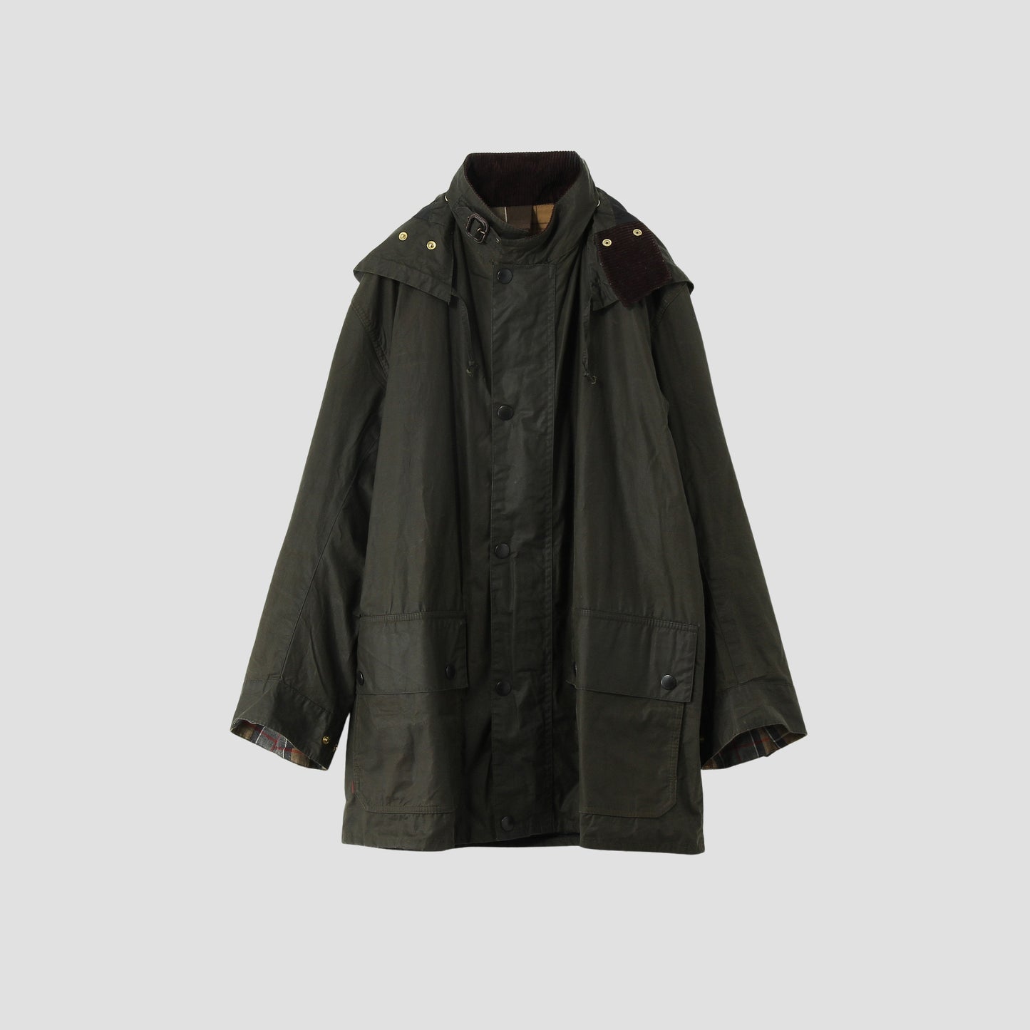 WAXED COTTON COAT