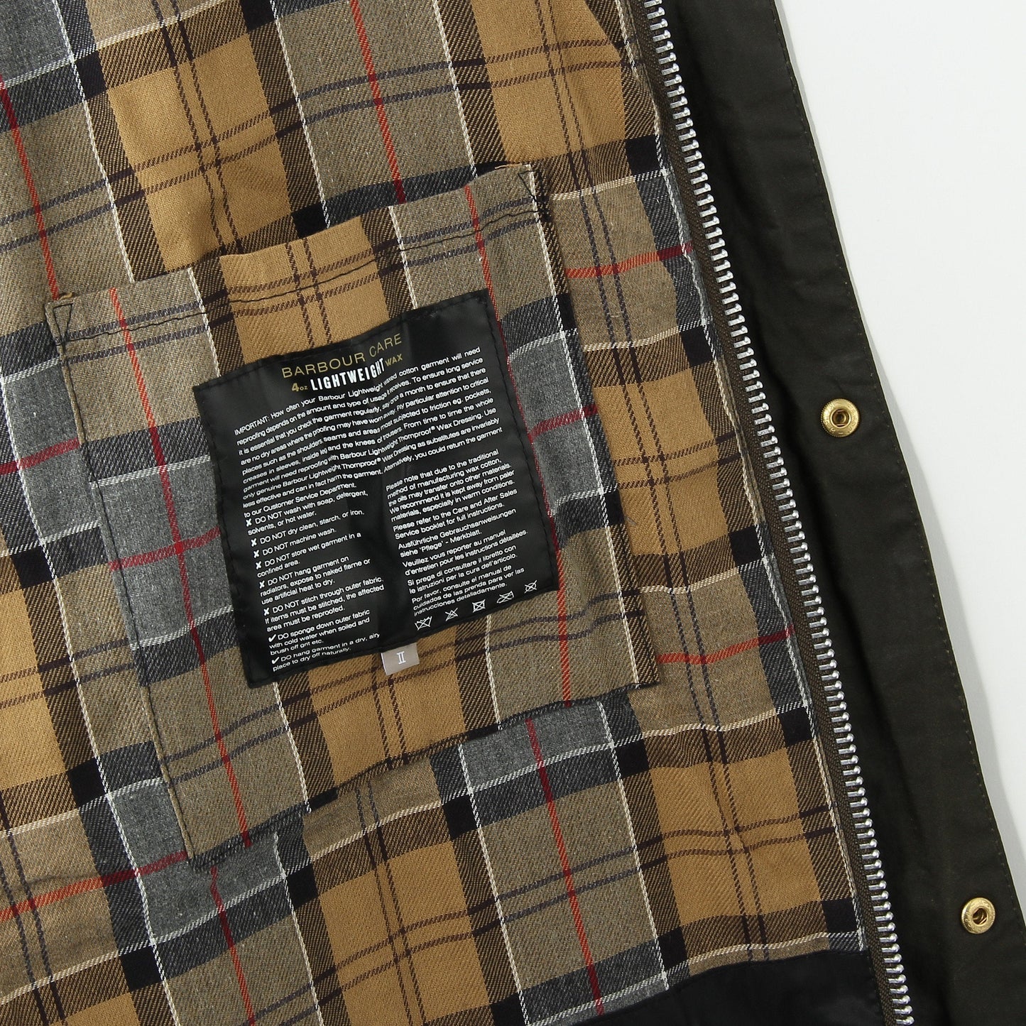WAXED COTTON COAT