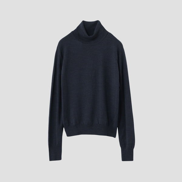 WOOL TURTLE NECK KNIT