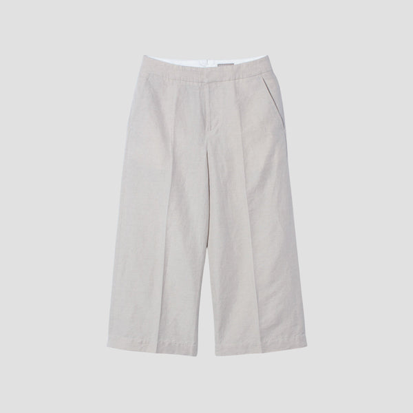 COTTON LINEN TROUSERS