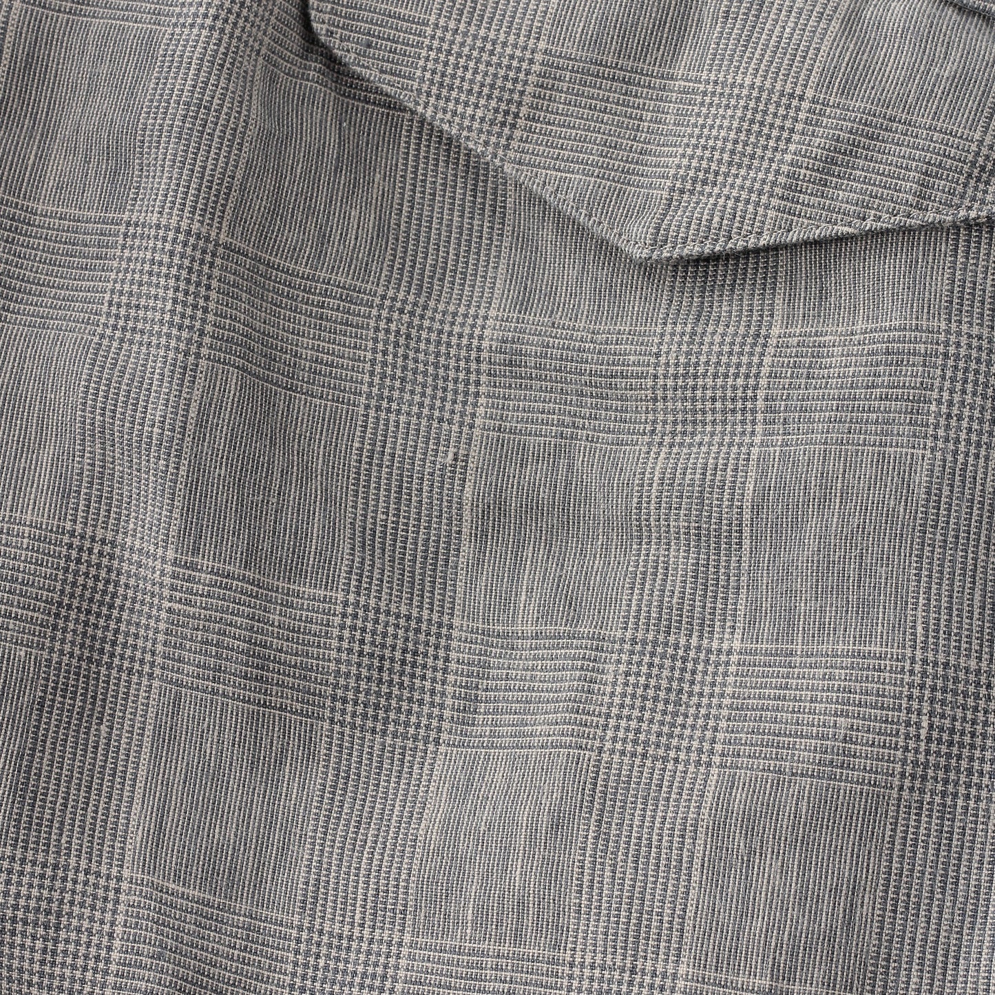 PRINCE OF WALES LINEN TROUSERS