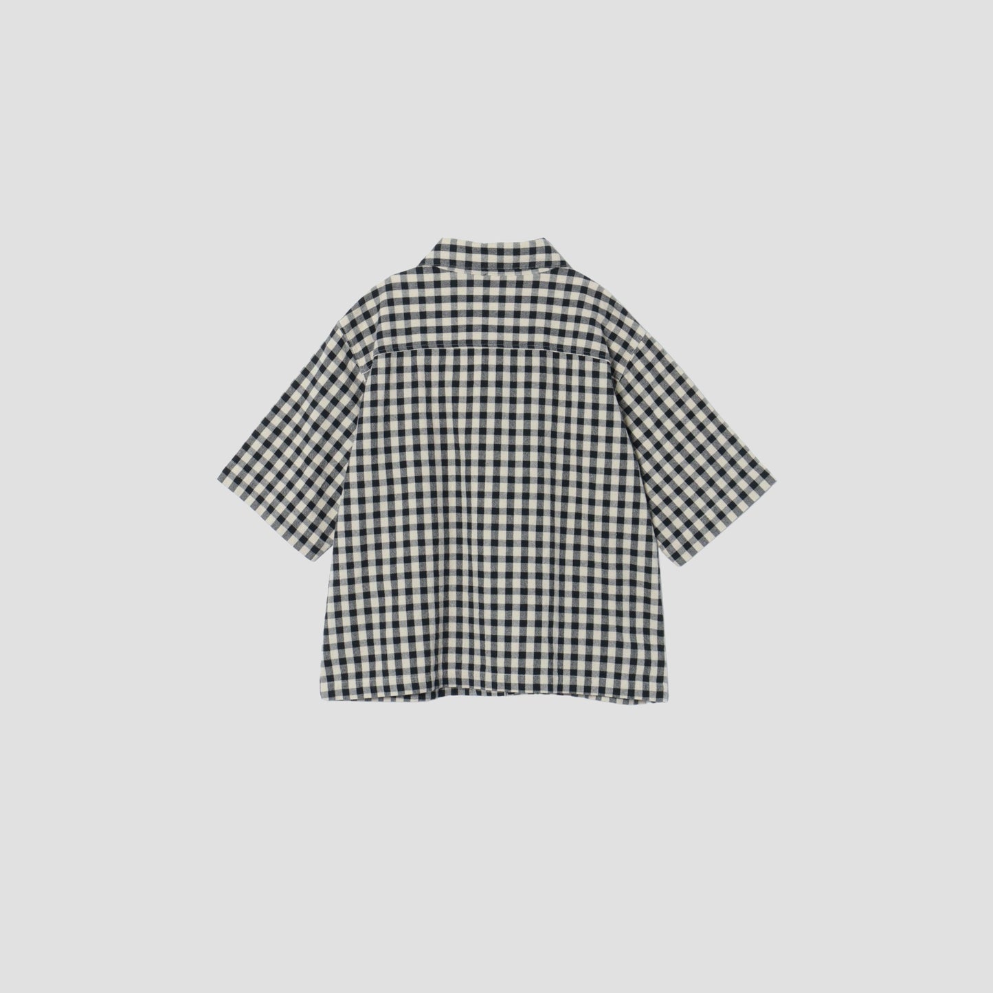 NATURAL COTTON GINGHAM SHIRT