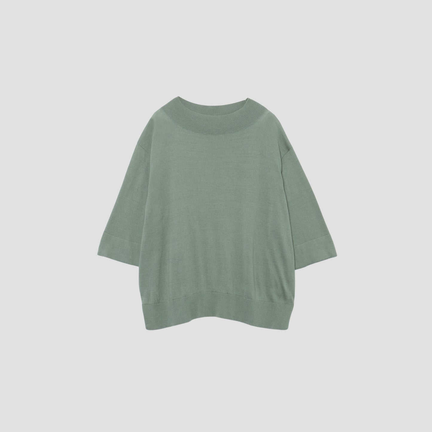 TWISTED COTTON SILK KNIT