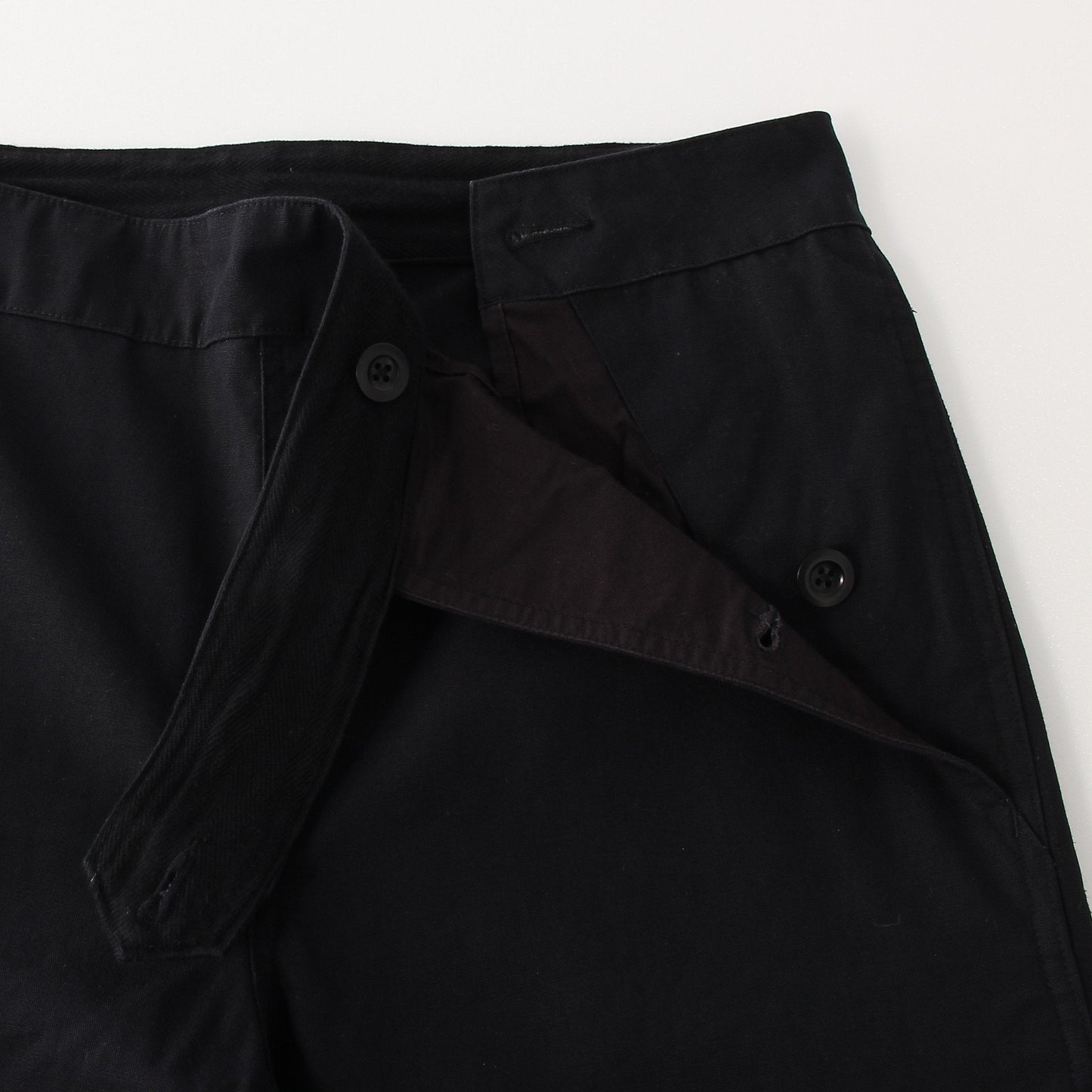 COMPACT BROKEN DRILL TROUSERS