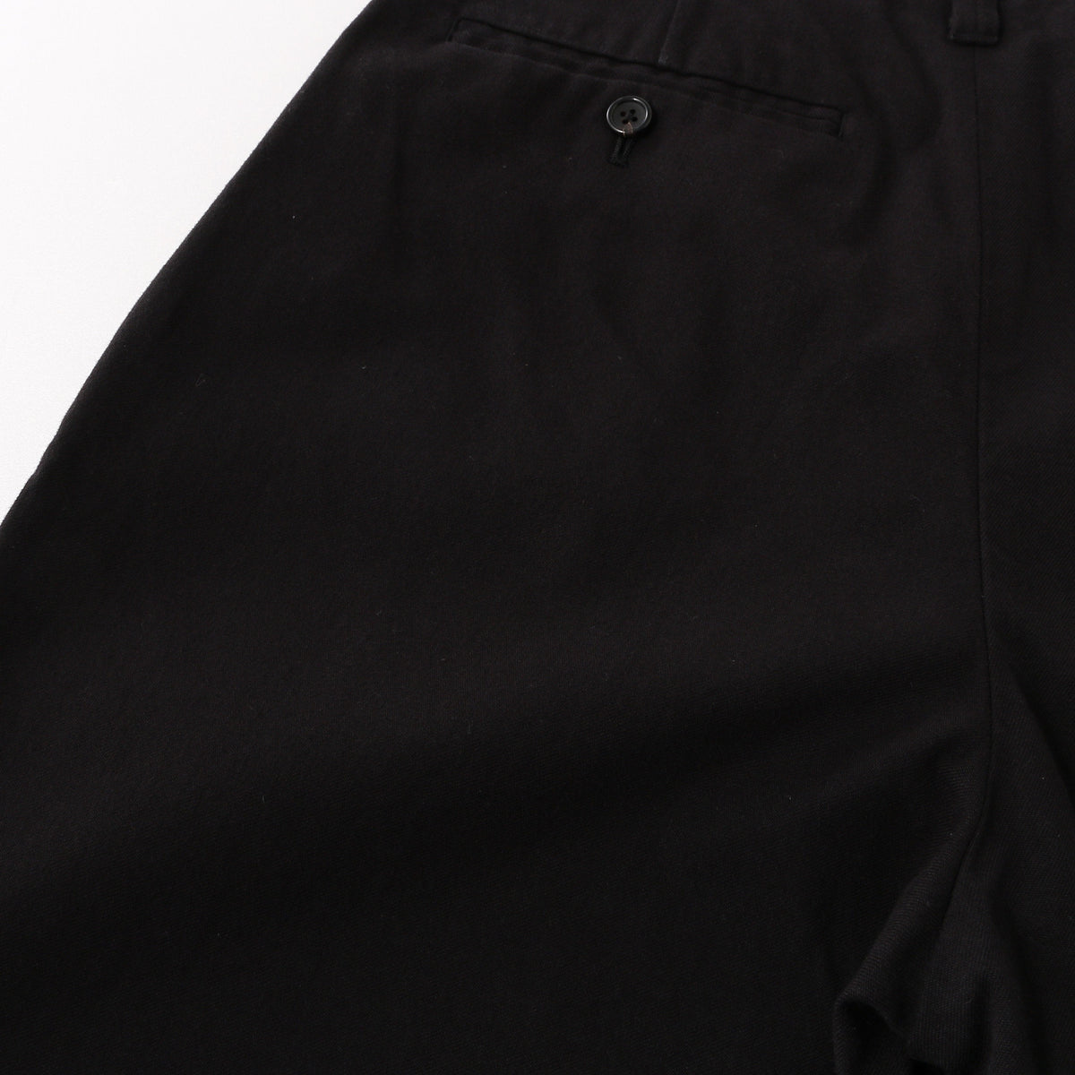 WASHED COTTON TWILL TROUSERS