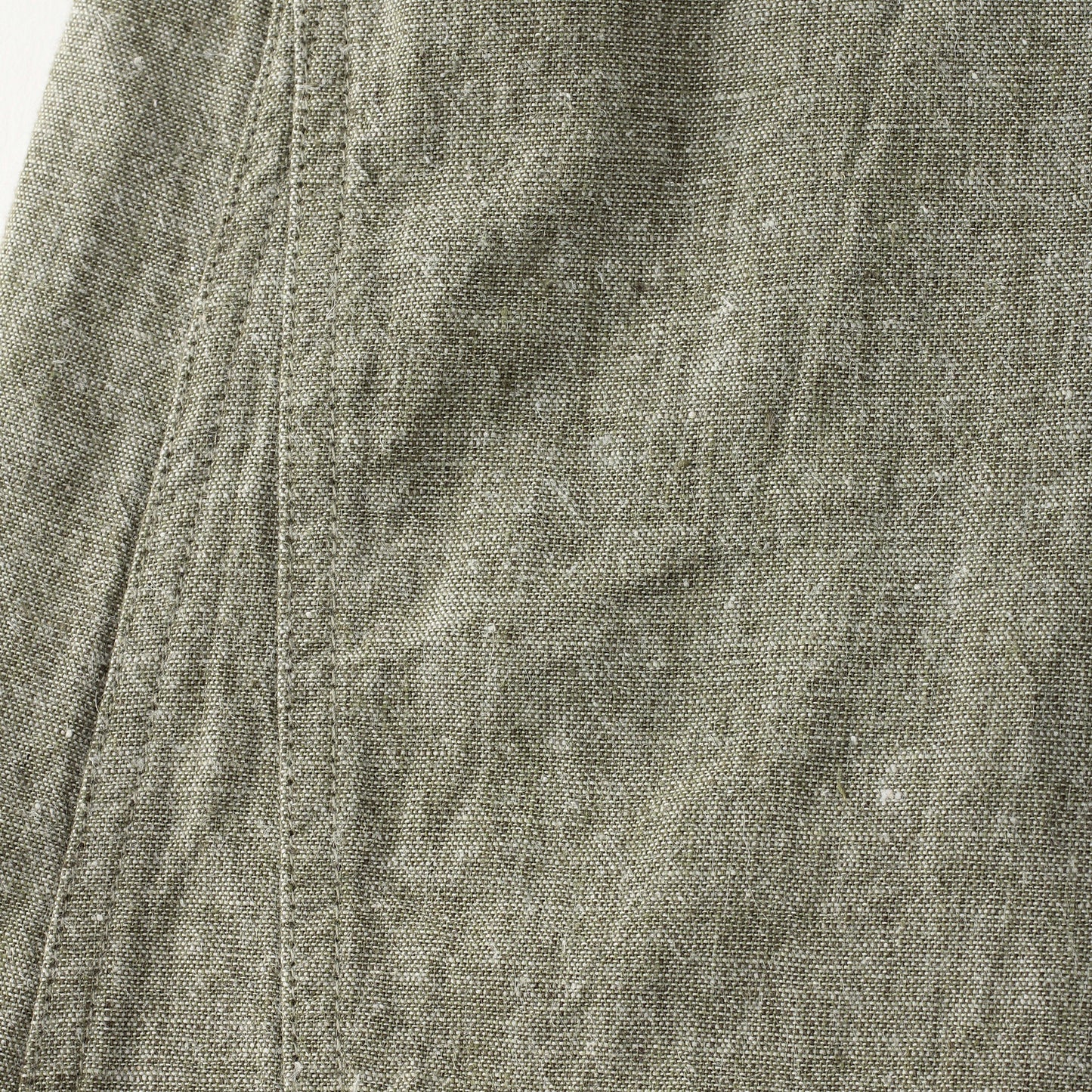 COTTON LINEN CHAMBRAY SHIRT