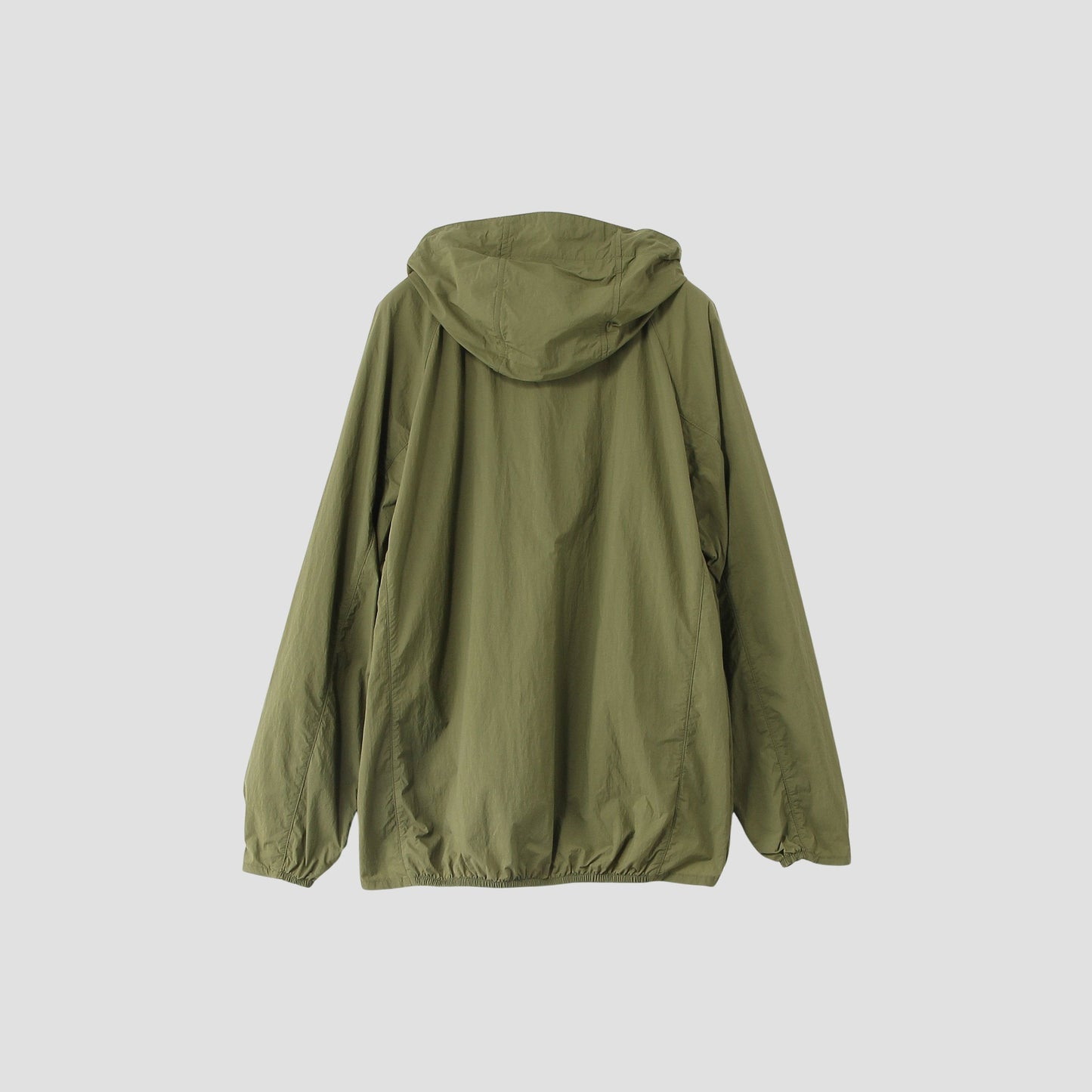 LIGHTWEIGHT NYLON POPLIN COAT