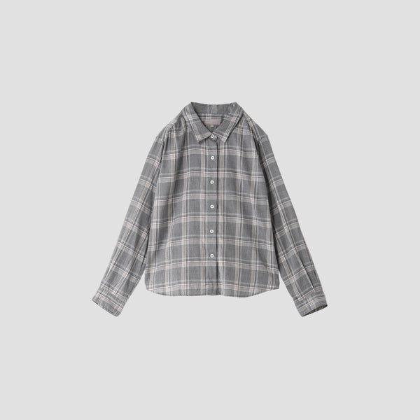 GREY CHECK SHIRT