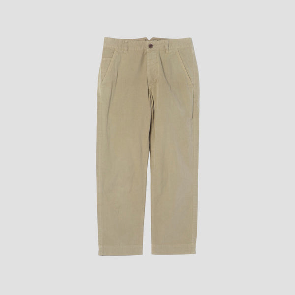 GARMENT DYE VINTAGE POPLIN TROUSERS