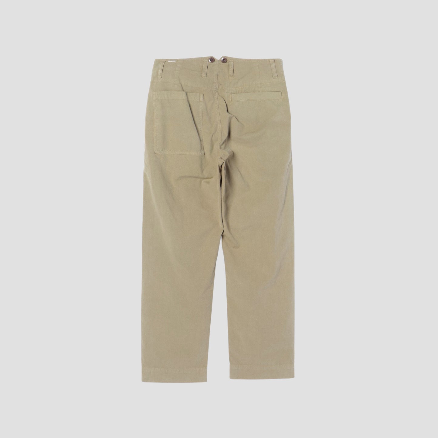 GARMENT DYE VINTAGE POPLIN TROUSERS