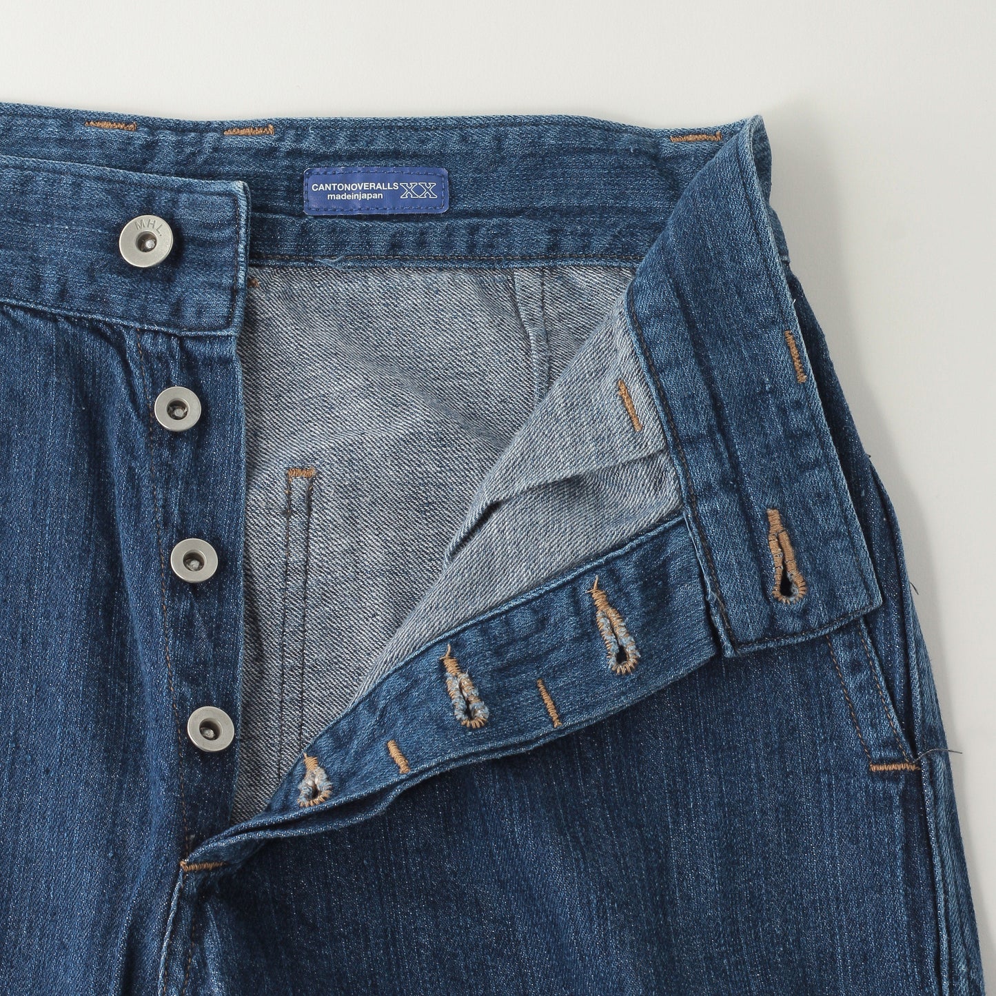 CANTON LIGHT DENIM(MHL SHOP限定) TROUSERS
