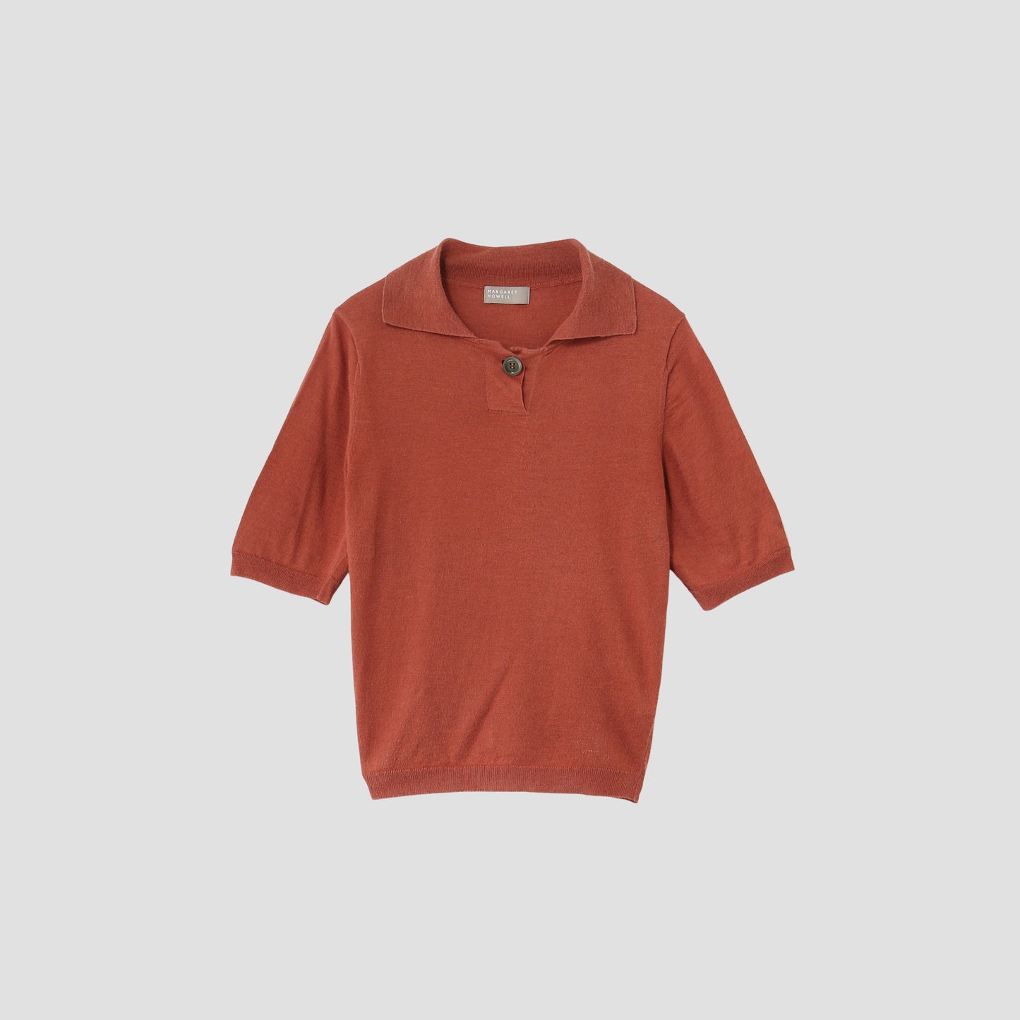 POLO COLLAR JUMPER KNIT