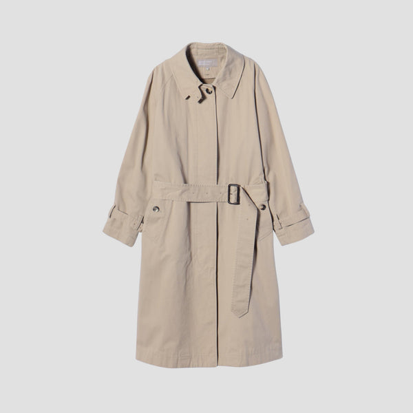 COMPACT COTTON GABARDINE COAT