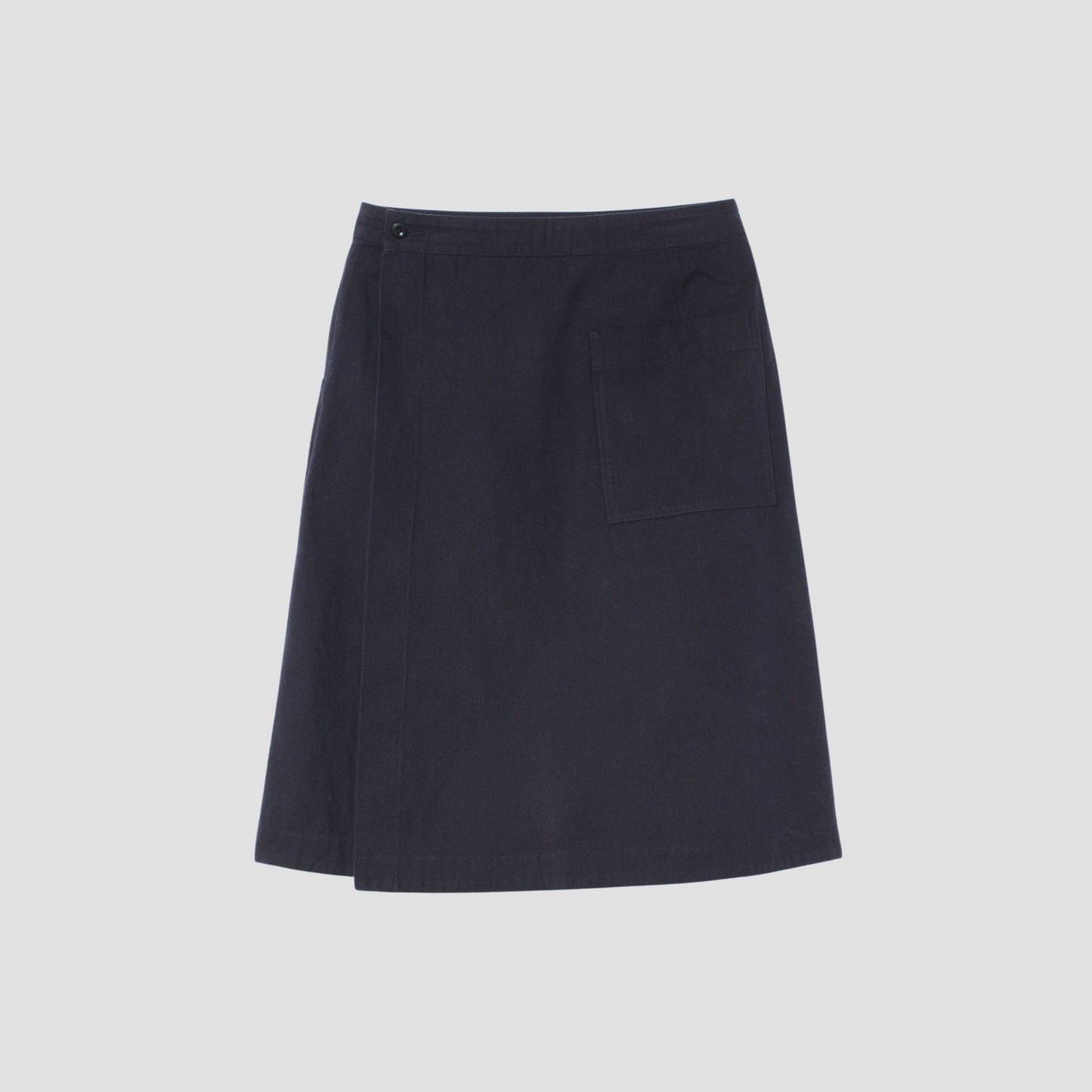 FADED TWILL SKIRT