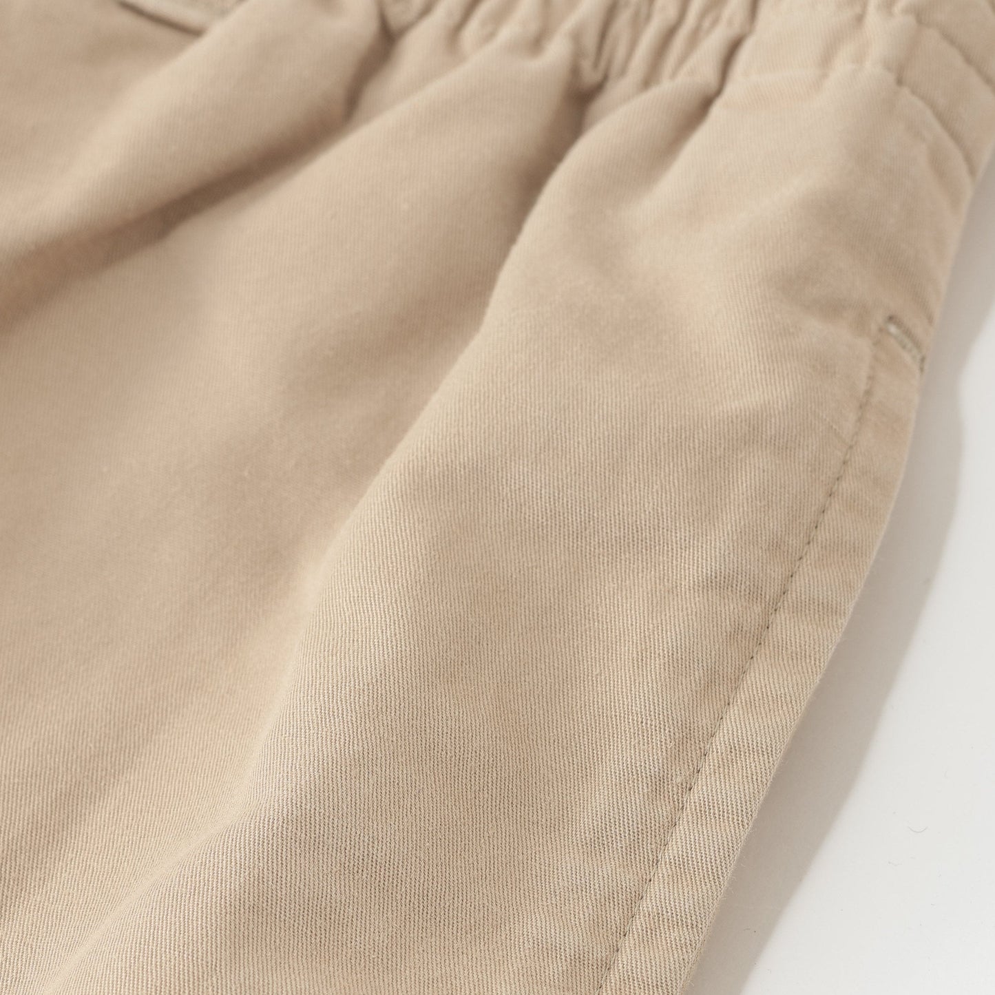 LIGHT COTTON LINEN TWILL TROUSERS