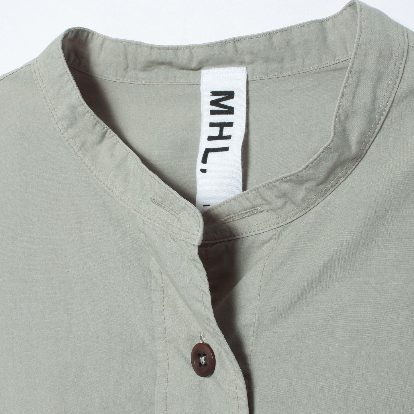 COTTON RAMIE POPLIN SHIRT