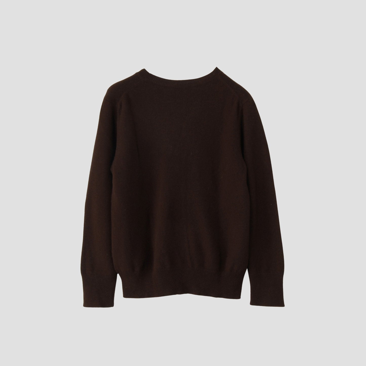 WOOL CASHMERE ARGYLE KNIT
