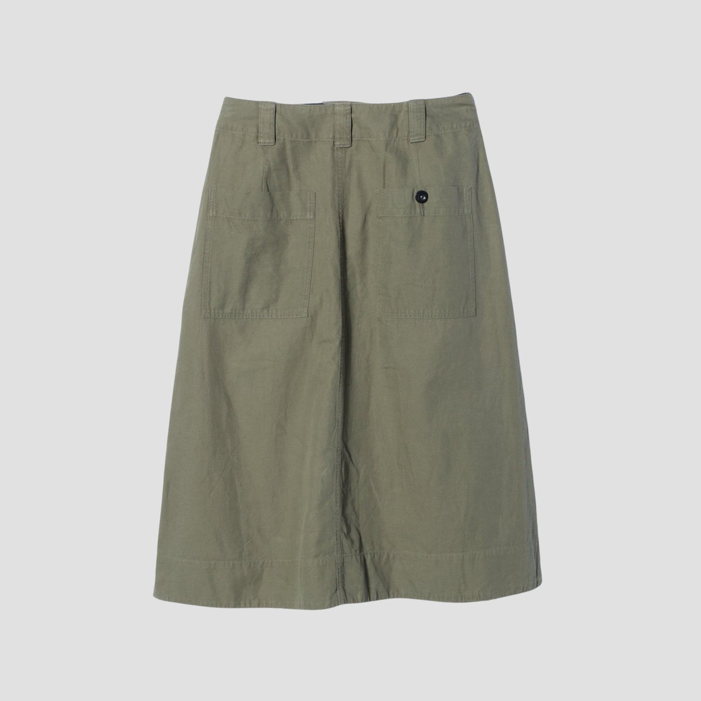 COTTON HEMP SHIRTING SKIRT