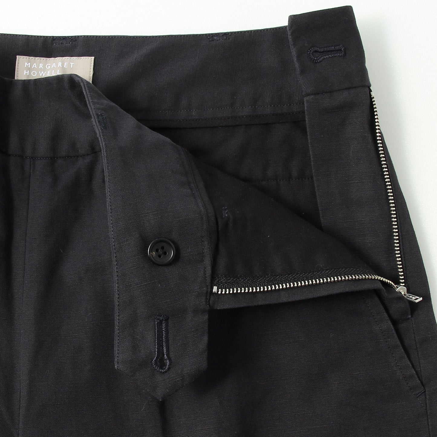 COTTON LINEN TROUSERS