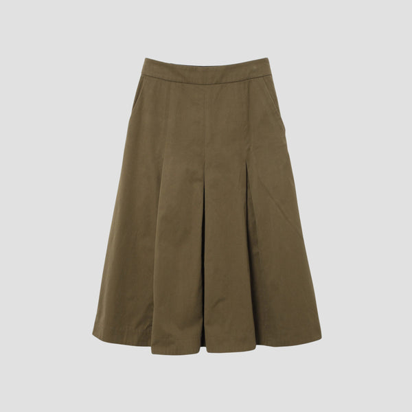 HIGH DENSE COTTON TWILL SKIRT