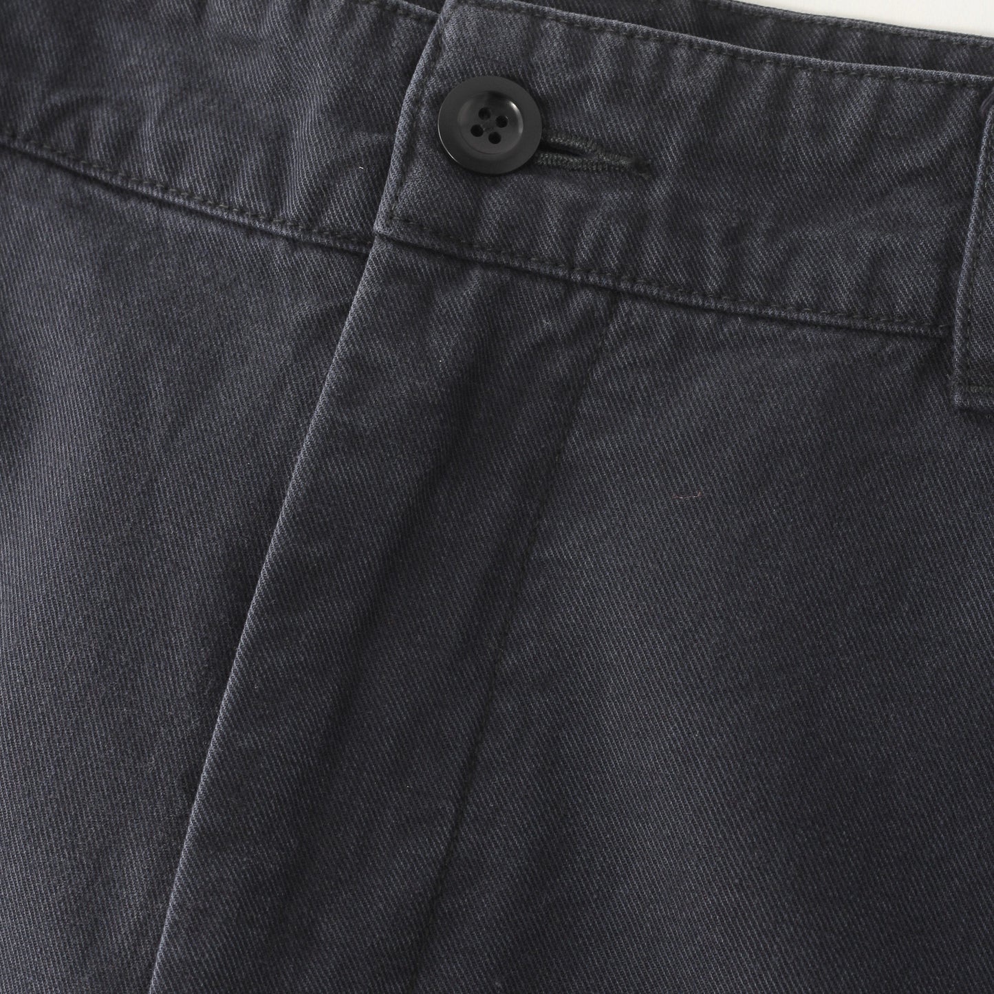FADED COTTON TWILL TROUSERS