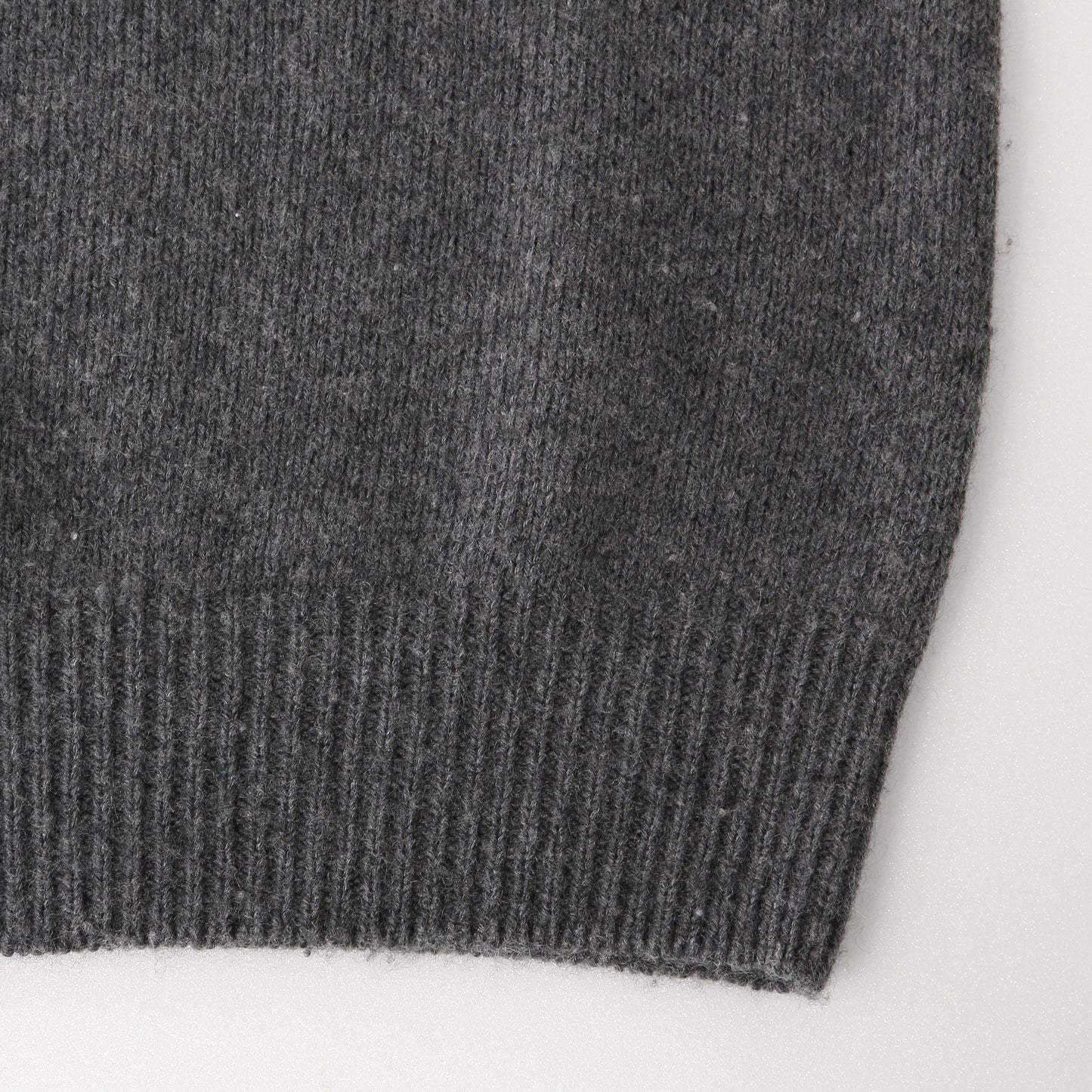 LONG SLEEVE CAST OFF ROLL NECK KNIT