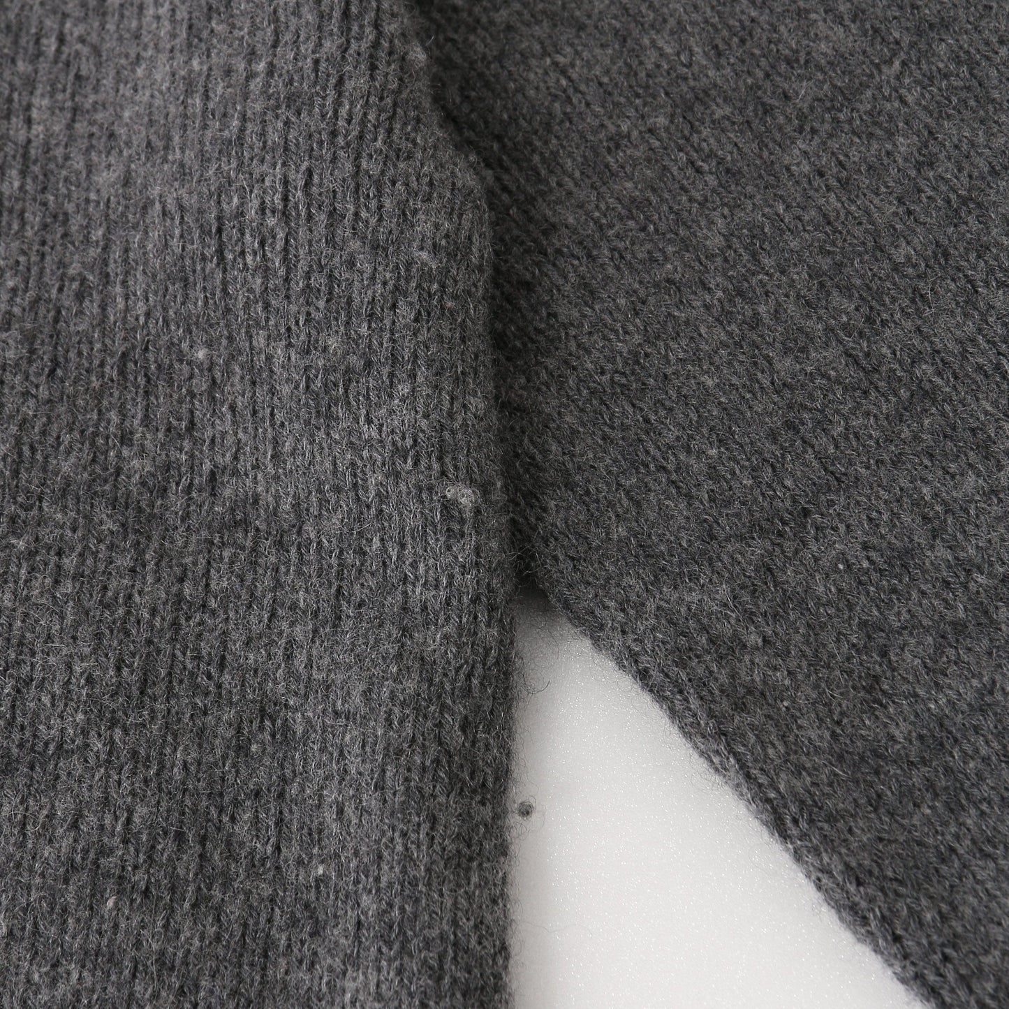 LONG SLEEVE CAST OFF ROLL NECK KNIT