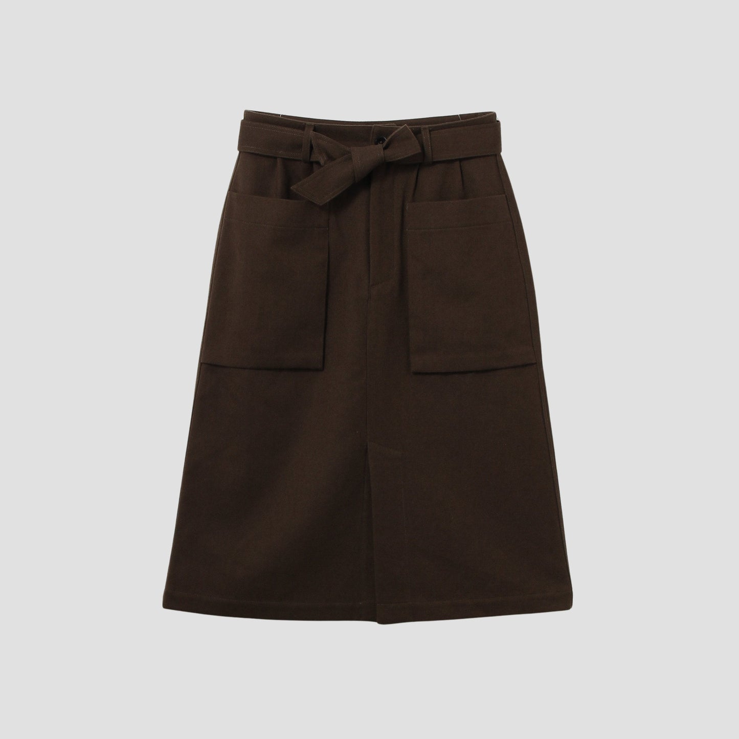 WOOL COTTON DRILL SKIRT
