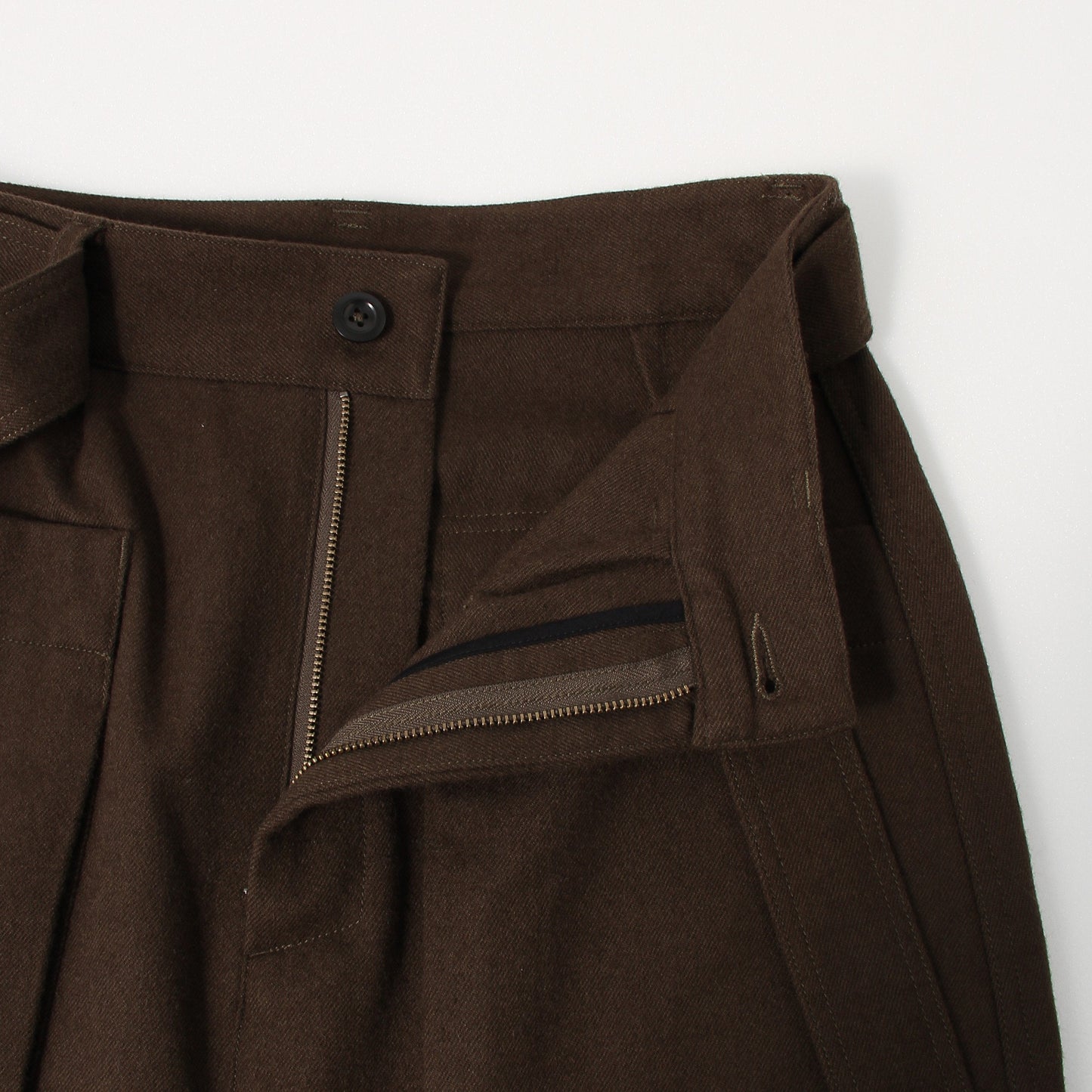 WOOL COTTON DRILL SKIRT
