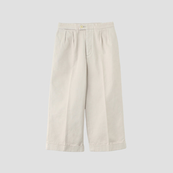 RAISED COTTON DRILL TROUSERS