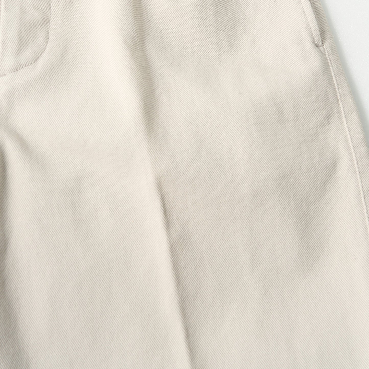 RAISED COTTON DRILL TROUSERS