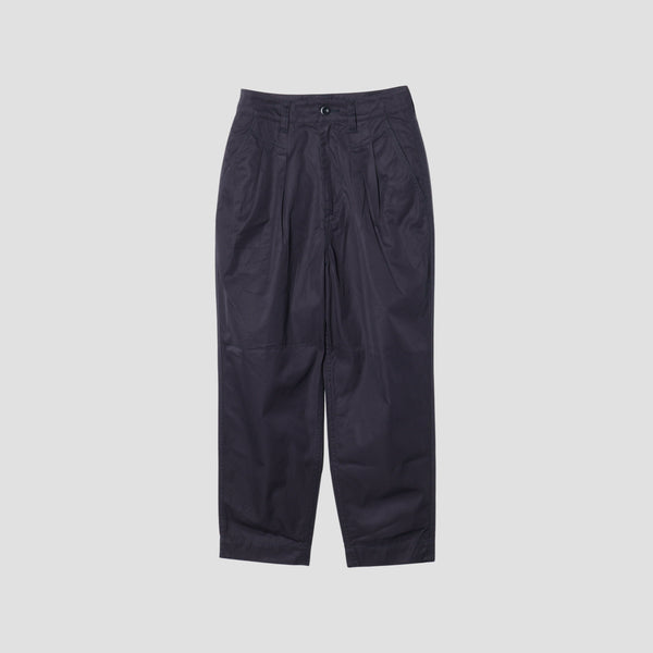 CRISP COTTON TWILL TROUSERS