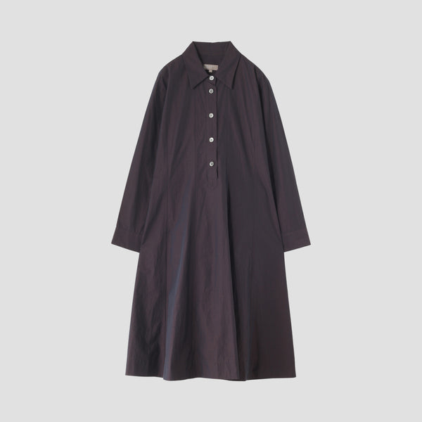 FINE COTTON CHAMBRAY DRESS