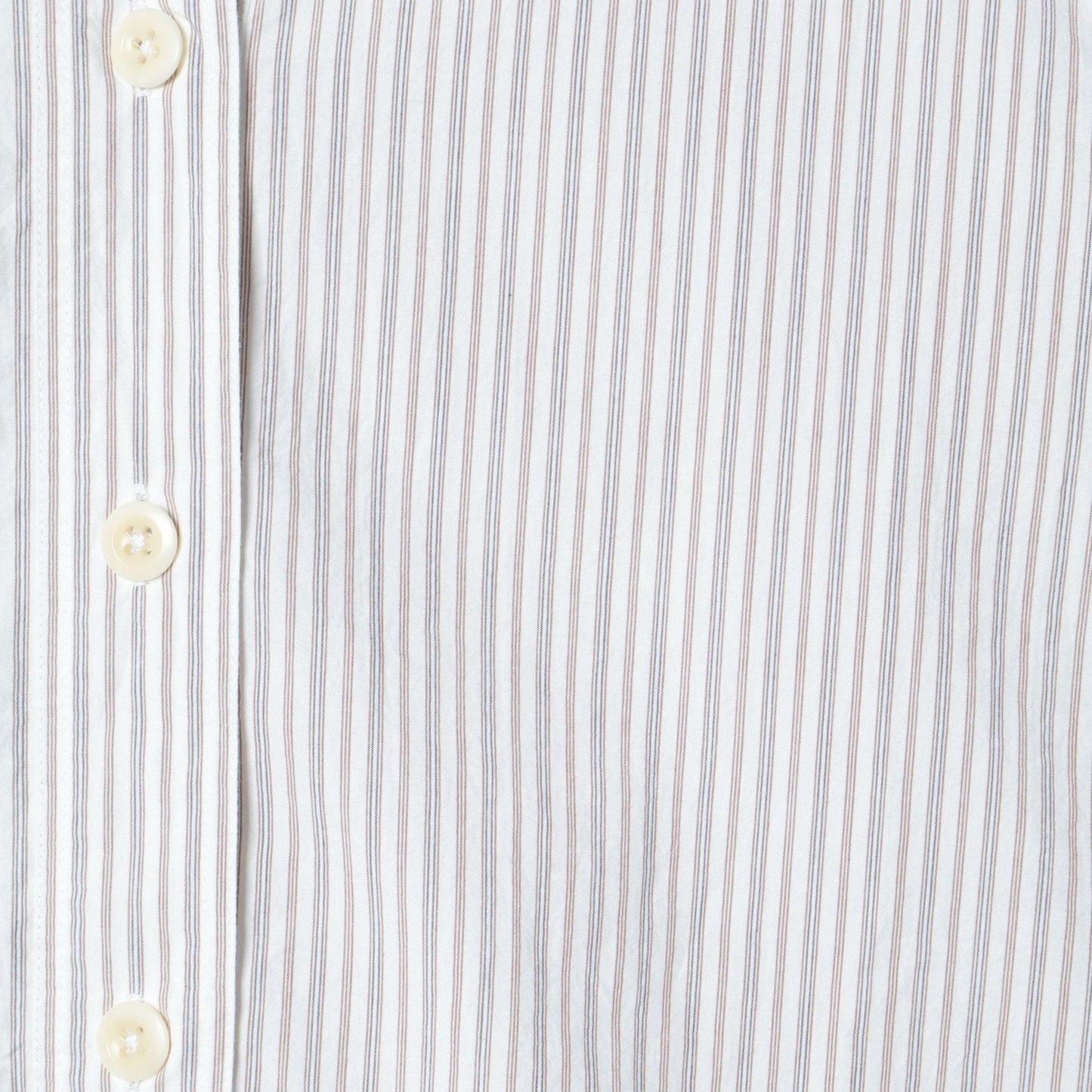 TRAM STRIPE COTTON SHIRT