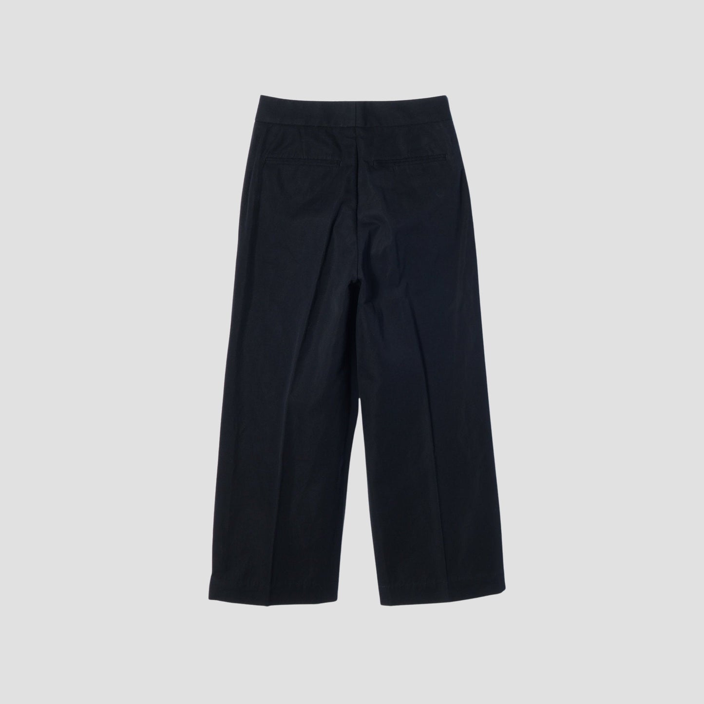 COTTON LINEN TWILL TROUSERS