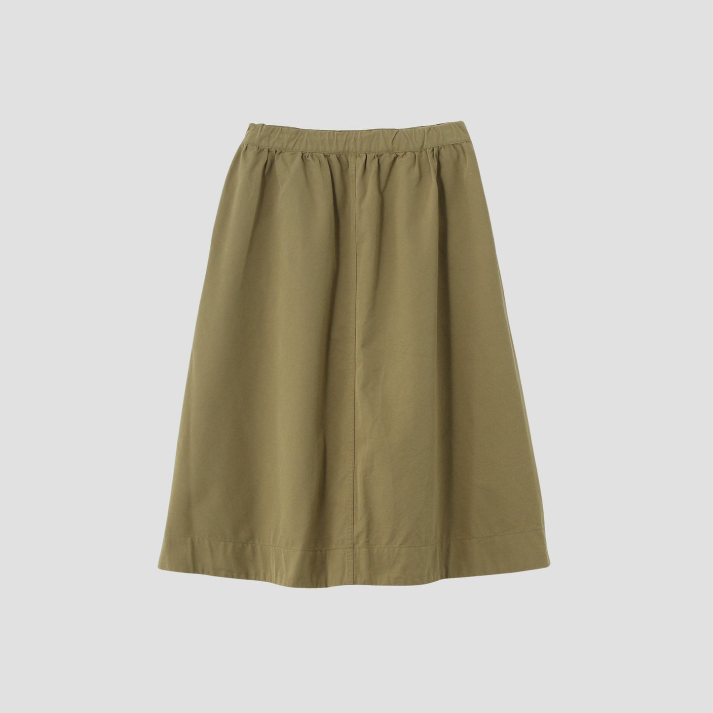 COTTON WOOL CANVAS SKIRT