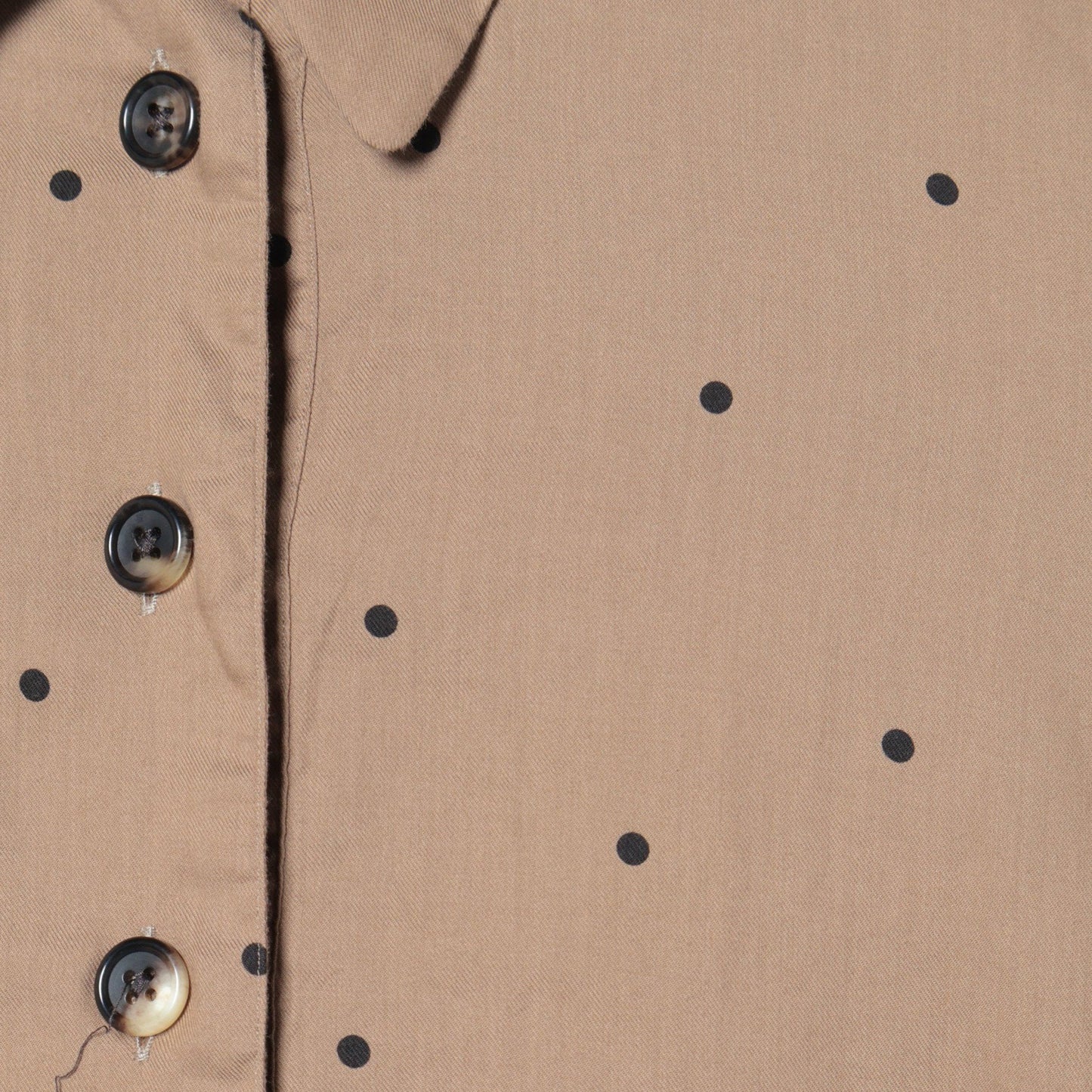 SOFT SPOT PRINT COTTON SHIRT