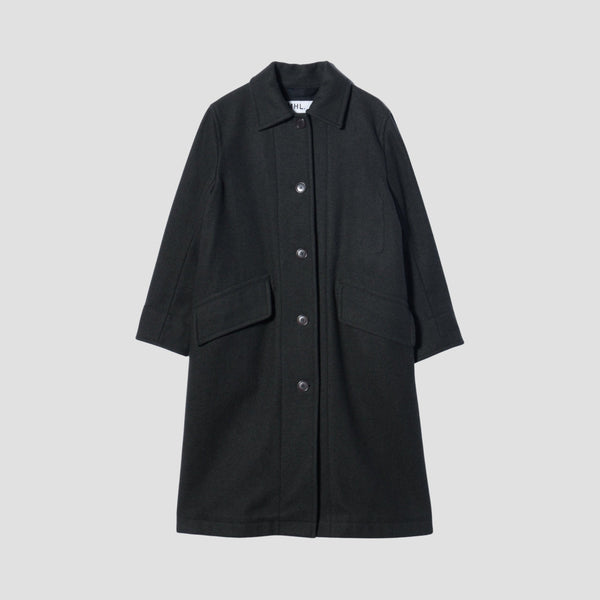 BASIC WOOL MELTON COAT