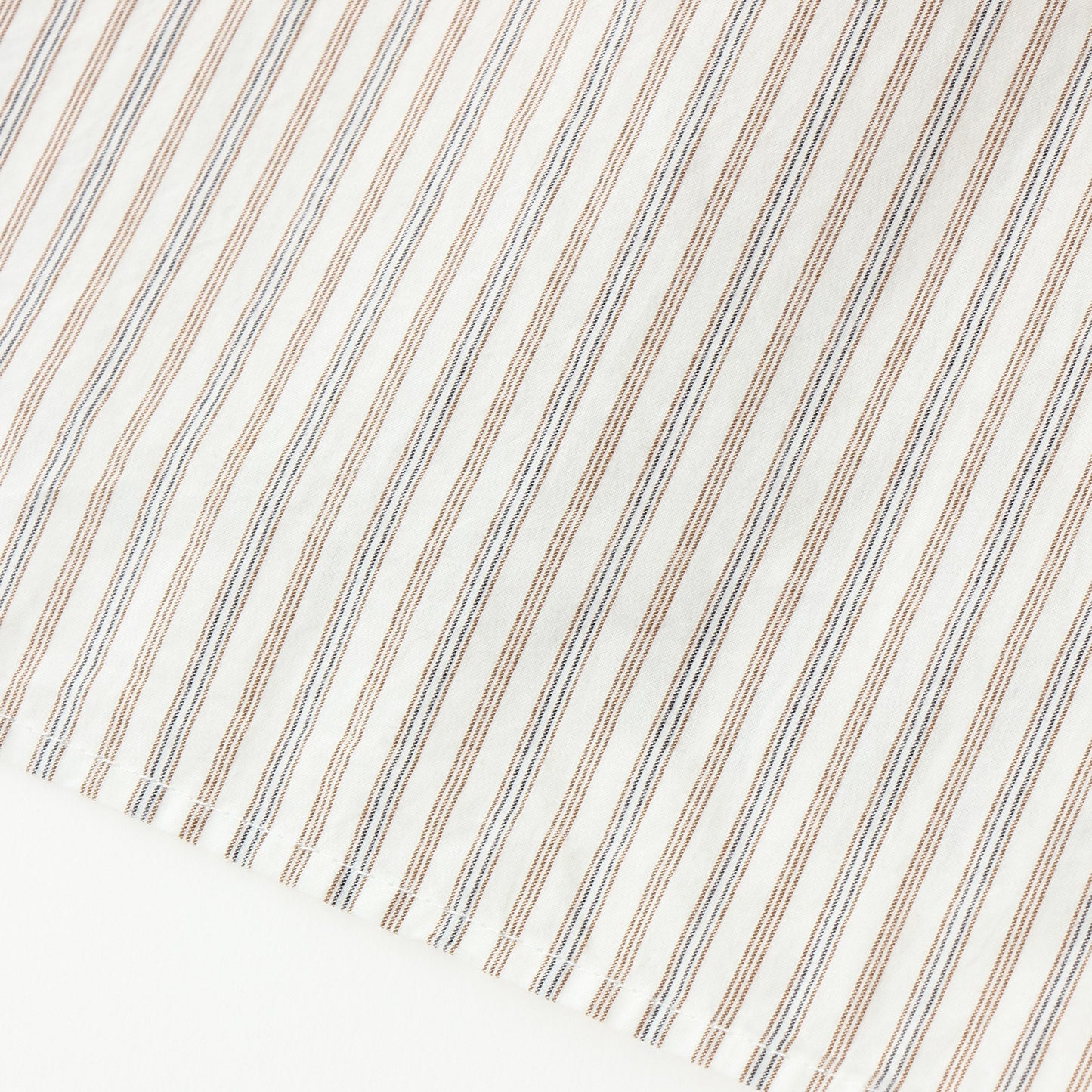 TRAM STRIPE COTTON SHIRT