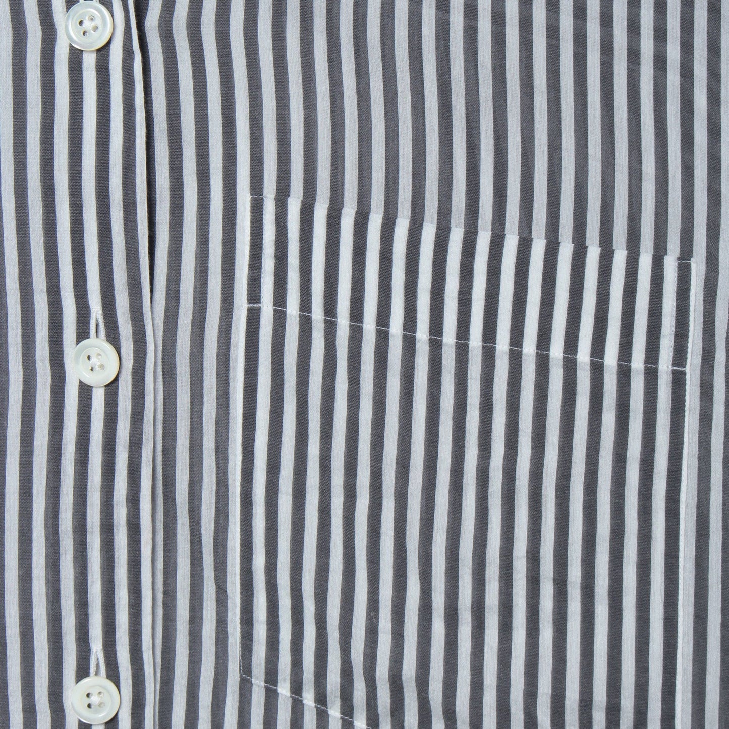 BOLD STRIPE COTTON SILK SHIRT