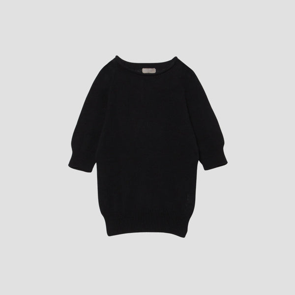 CAST OFF ROLL NECK KNIT