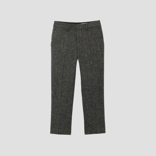 WOOL TWEED TROUSERS