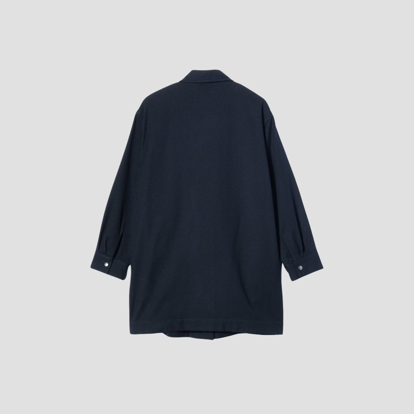 FELTED WOOL SHIRTING BLOUSON
